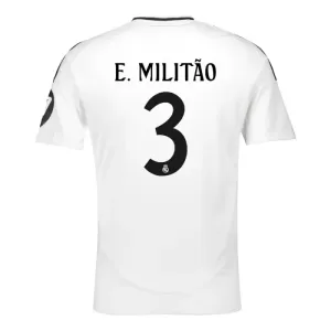 Real Madrid Éder Militão 3 Heimtrikot 24/25 für Herren Real Madrid Éder Militão 3 Heimtrikot 24/25 für Herren