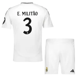 Real Madrid Éder Militão 3 Heimtrikot 24/25 für Kinder Real Madrid Éder Militão 3 Heimtrikot 24/25 für Kinder