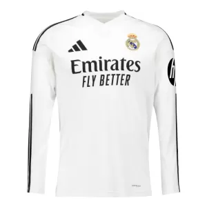 Real Madrid Heimtrikot 24/25 Langarm für Herren Real Madrid Heimtrikot 24/25 Langarm für Herren