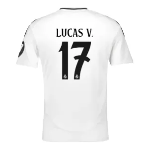 Real Madrid Lucas V. 17 Heimtrikot 24/25 für Herren Real Madrid Lucas V. 17 Heimtrikot 24/25 für Herren