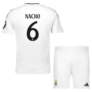 Real Madrid Nacho 6 Heimtrikot 24/25 für Kinder Real Madrid Nacho 6 Heimtrikot 24/25 für Kinder