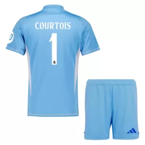 Real Madrid Thibaut Courtois 1 Torwart Heimtrikot 24/25 für Kinder Real Madrid Thibaut Courtois 1 Torwart Heimtrikot 24/25 für Kinder