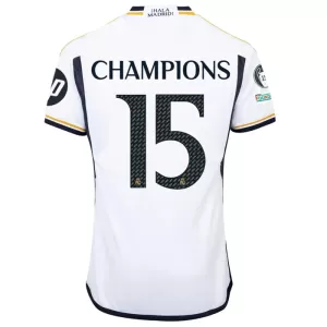Real Madrid CHAMPIONS 15 Heimtrikot 23/24 für Herren Real Madrid CHAMPIONS 15 Heimtrikot 23/24 für Herren