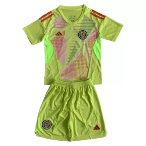 Schottland Torwart Trikot Euro 2024 für Kinder Gelb Schottland Torwart Trikot Euro 2024 für Kinder Gelb