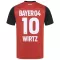 Bayer 04 Leverkusen Florian Wirtz 10 Heimtrikot 24/25 für Herren