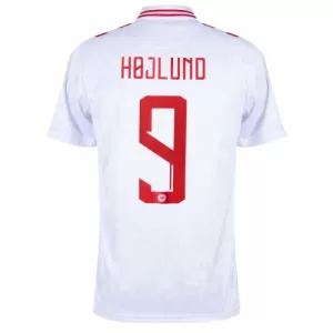 Dänemark Rasmus Højlund 9 Heimtrikot Euro 2024 für Herren Dänemark Rasmus Højlund 9 Heimtrikot Euro 2024 für Herren