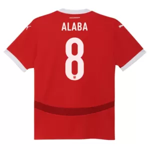 Österreich David Alaba 8 Heimtrikot Euro 2024 für Herren Österreich David Alaba 8 Heimtrikot Euro 2024 für Herren