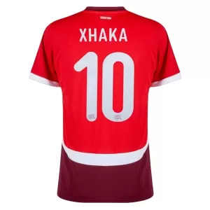 Schweiz Xhaka 10 Heimtrikot Euro 2024 für Herren Schweiz Xhaka 10 Heimtrikot Euro 2024 für Herren