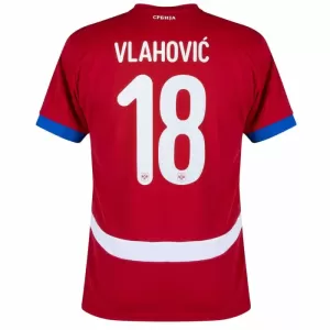 Serbien Dušan Vlahovic 18 Heimtrikot Euro 2024 für Herren Serbien Dušan Vlahovic 18 Heimtrikot Euro 2024 für Herren