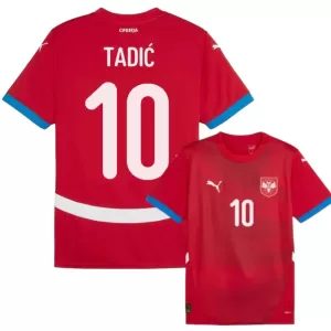 Serbien Tadic 10 Heimtrikot Euro 2024 für Herren Serbien Tadic 10 Heimtrikot Euro 2024 für Herren