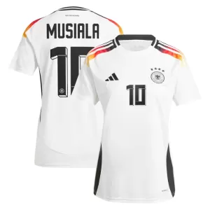 Deutschland Jamal Musiala 10 Heimtrikot Euro 2024 für Damen Deutschland Jamal Musiala 10 Heimtrikot Euro 2024 für Damen