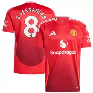 Manchester United Bruno Fernandes 8 Heimtrikot 24/25 für Herren Manchester United Bruno Fernandes 8 Heimtrikot 24/25 für Herren