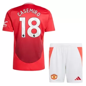 Manchester United Casemiro 18 Heimtrikot 24/25 für Kinder Manchester United Casemiro 18 Heimtrikot 24/25 für Kinder
