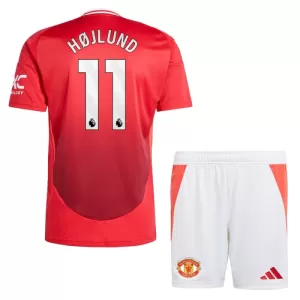 Manchester United Rasmus Højlund 11 Heimtrikot 24/25 für Kinder Manchester United Rasmus Højlund 11 Heimtrikot 24/25 für Kinder