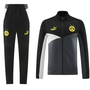 Borussia Dortmund Trainingsjackenanzüge 24/25 für Herren Schwarz Borussia Dortmund Trainingsjackenanzüge 24/25 für Herren Schwarz