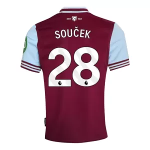 West Ham United Soucek 28 Heimtrikot 24/25 für Herren West Ham United Soucek 28 Heimtrikot 24/25 für Herren