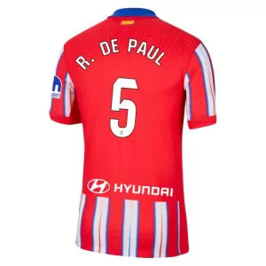 Atlético Madrid Rodrigo de Paul 5 Heimtrikot 24/25 für Herren Atlético Madrid Rodrigo de Paul 5 Heimtrikot 24/25 für Herren