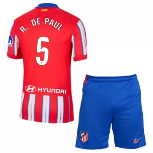Atlético Madrid Rodrigo de Paul 5 Heimtrikot 24/25 für Kinder Atlético Madrid Rodrigo de Paul 5 Heimtrikot 24/25 für Kinder