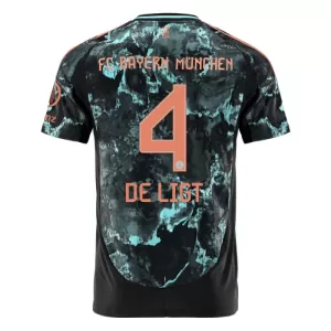 FC Bayern München Matthijs de Ligt 4 Auswärtstrikot 24/25 für Herren FC Bayern München Matthijs de Ligt 4 Auswärtstrikot 24/25 für Herren