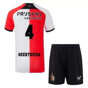Feyenoord Rotterdam Geertruida 4 Heimtrikot 24/25 für Kinder Feyenoord Rotterdam Geertruida 4 Heimtrikot 24/25 für Kinder