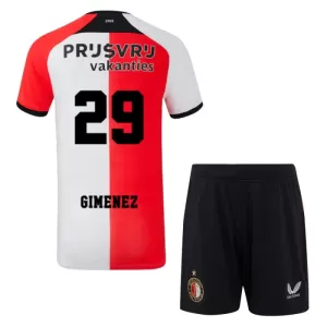 Feyenoord Rotterdam Santiago Gimenez 29 Heimtrikot 24/25 für Kinder Feyenoord Rotterdam Santiago Gimenez 29 Heimtrikot 24/25 für Kinder