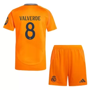Real Madrid Federico Valverde 8 Auswärtstrikot 24/25 für Kinder Real Madrid Federico Valverde 8 Auswärtstrikot 24/25 für Kinder