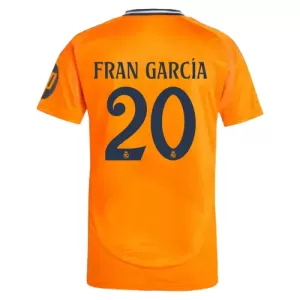 Real Madrid Fran Garcia 20 Auswärtstrikot 24/25 für Herren