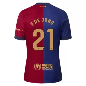 FC Barcelona Frenkie de Jong 21 Heimtrikot 24/25 für Herren FC Barcelona Frenkie de Jong 21 Heimtrikot 24/25 für Herren