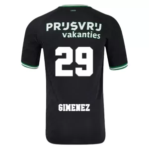Feyenoord Rotterdam Santiago Gimenez 29 Auswärtstrikot 24/25 für Herren Feyenoord Rotterdam Santiago Gimenez 29 Auswärtstrikot 24/25 für Herren