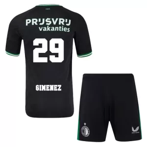 Feyenoord Rotterdam Santiago Gimenez 29 Auswärtstrikot 24/25 für Kinder Feyenoord Rotterdam Santiago Gimenez 29 Auswärtstrikot 24/25 für Kinder