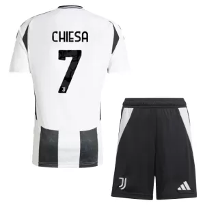 Juventus Federico Chiesa 7 Heimtrikot 24/25 für Kinder Juventus Federico Chiesa 7 Heimtrikot 24/25 für Kinder