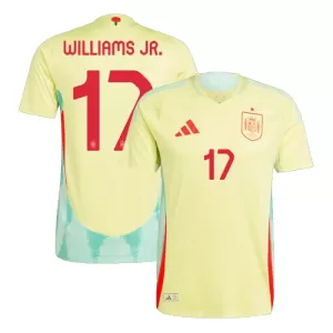 Spanien Williams JR 17 Auswärtstrikot Euro 2024 für Herren Spanien Williams JR 17 Auswärtstrikot Euro 2024 für Herren