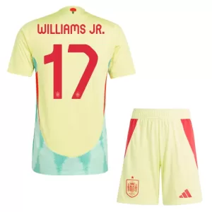 Spanien Williams JR 17 Auswärtstrikot Euro 2024 für Kinder Spanien Williams JR 17 Auswärtstrikot Euro 2024 für Kinder
