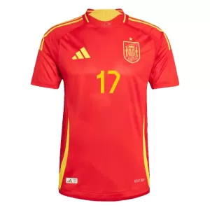 Spanien Williams JR 17 Heimtrikot Euro 2024 für Kinder
