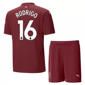 Manchester City Rodrigo Hernández 16 Ausweichtrikot 24/25 für Kinder Manchester City Rodrigo Hernández 16 Ausweichtrikot 24/25 für Kinder