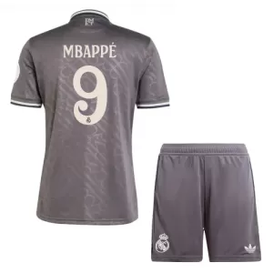 Real Madrid Kylian Mbappé 9 Ausweichtrikot 24/25 für Kinder Real Madrid Kylian Mbappé 9 Ausweichtrikot 24/25 für Kinder