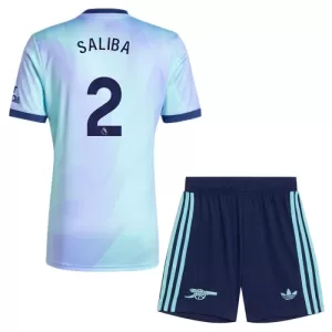 Arsenal Saliba 2 Ausweichtrikot 24/25 für Kinder Arsenal Saliba 2 Ausweichtrikot 24/25 für Kinder