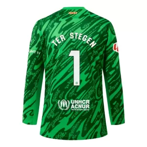 FC Barcelona Marc-André ter Stegen 1 Torwart Heimtrikot 24/25 Langarm für Herren FC Barcelona Marc-André ter Stegen 1 Torwart Heimtrikot 24/25 Langarm für Herren