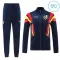 Spanien Trainingsjackenanzüge 24/25 für Kinder Navy