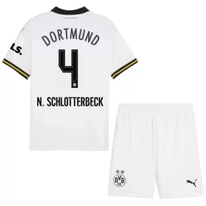 Borussia Dortmund Nico Schlotterbeck 4 Ausweichtrikot 24/25 für Kinder Borussia Dortmund Nico Schlotterbeck 4 Ausweichtrikot 24/25 für Kinder