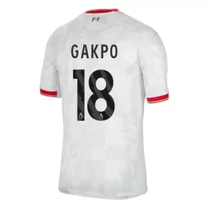 Liverpool Cody Gakpo 18 Ausweichtrikot 24/25 für Herren Liverpool Cody Gakpo 18 Ausweichtrikot 24/25 für Herren