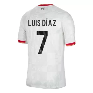 Liverpool Luis Díaz 7 Ausweichtrikot 24/25 für Herren Liverpool Luis Díaz 7 Ausweichtrikot 24/25 für Herren