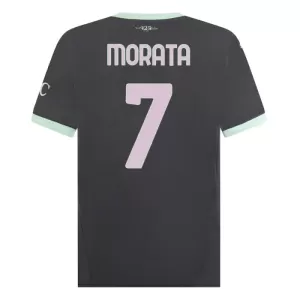 AC Milan Alvaro Morata 7 Ausweichtrikot 24/25 für Herren