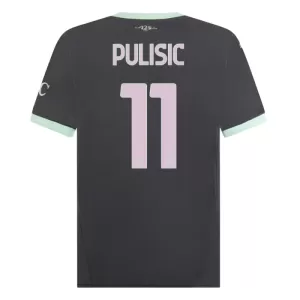 AC Milan Christian Pulišić 11 Ausweichtrikot 24/25 für Herren AC Milan Christian Pulišić 11 Ausweichtrikot 24/25 für Herren