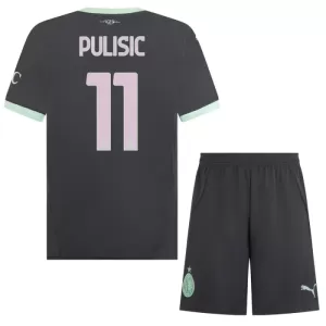 AC Milan Christian Pulišić 11 Ausweichtrikot 24/25 für Kinder AC Milan Christian Pulišić 11 Ausweichtrikot 24/25 für Kinder