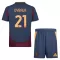 AS Roma Paulo Dybala 21 Ausweichtrikot 24/25 für Kinder