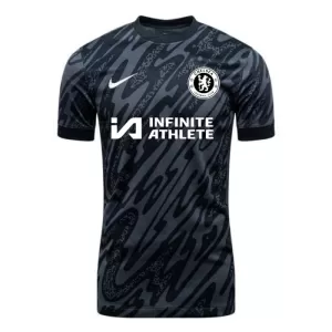 Chelsea Torwart Trikot 24/25 für Herren Schwarz Chelsea Torwart Trikot 24/25 für Herren Schwarz