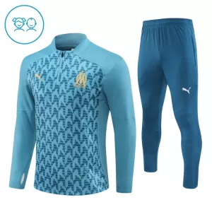 Olympique de Marseille Trainingspullover-Set 24/25 für Kinder Blau Olympique de Marseille Trainingspullover-Set 24/25 für Kinder Blau