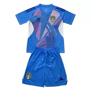 Leeds United Torwart Trikot 24/25 für Kinder Blau Leeds United Torwart Trikot 24/25 für Kinder Blau