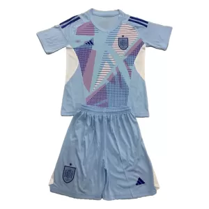 Spanien Torwart Trikot Euro 2024 für Kinder Blau Spanien Torwart Trikot Euro 2024 für Kinder Blau